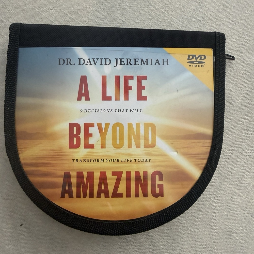 A Life Beyond Amazing (12 DVD Set) By David Jeremiah DVD Zip Case Set